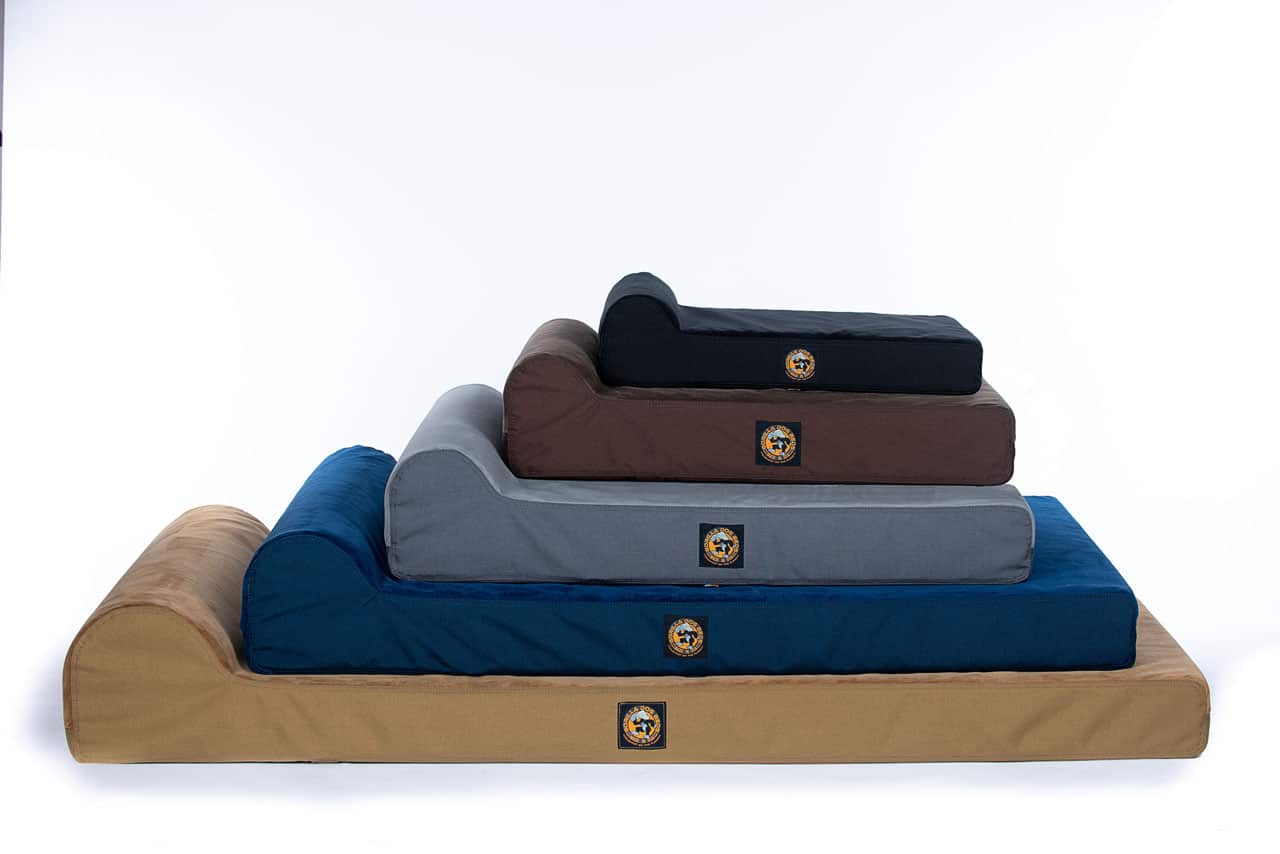 NEW!! Ultra Vel™ Bolster Orthopedic Dog Bed Featuring ...
