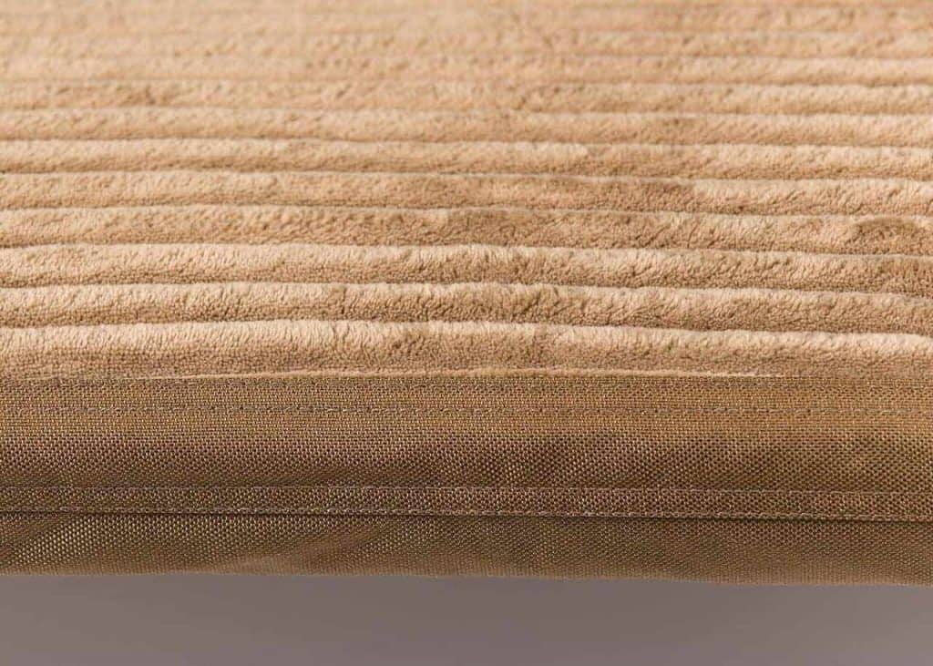 View of Plush Pup Tough Orthopedic Dog Crate Pad™ - Chew Proof Dog Beds
