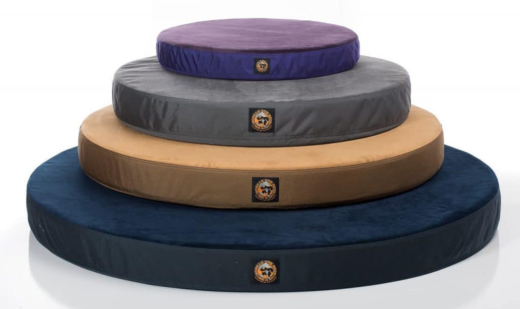Round Orthopedic Dog Bed Featuring Cordura® Gorilla Dog Beds®
