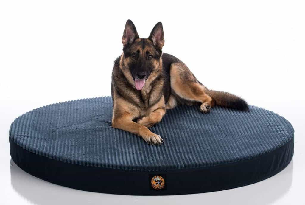Plush Pup Tough Round Orthopedic Dog Bed Gorilla Dog Beds