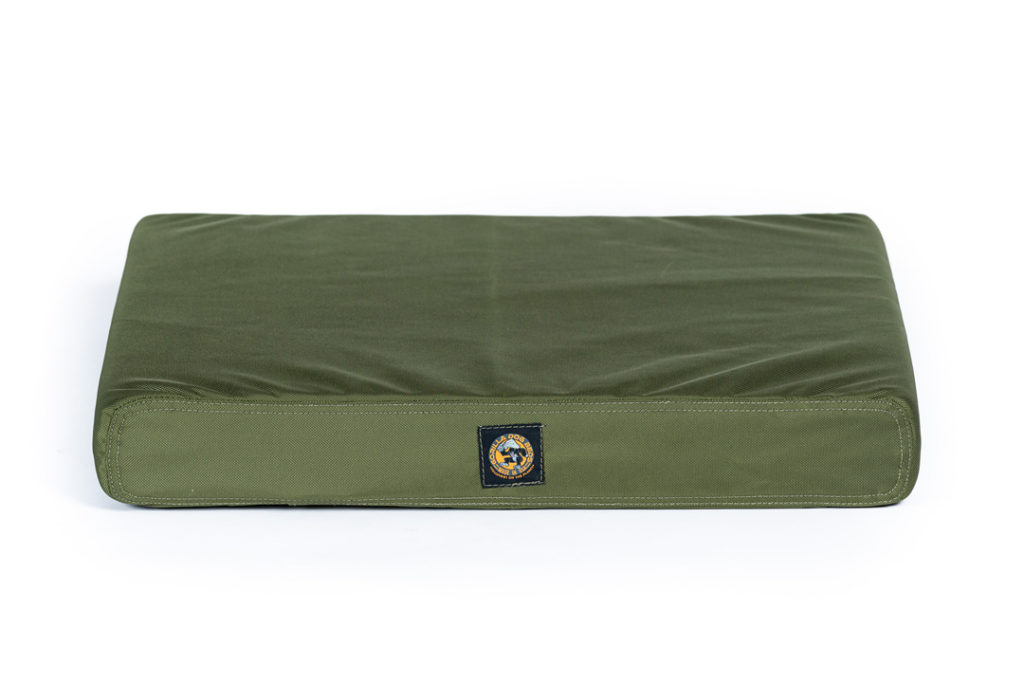 Solid Color Gorilla Ballistic Rectangular Orthopedic Dog Bed