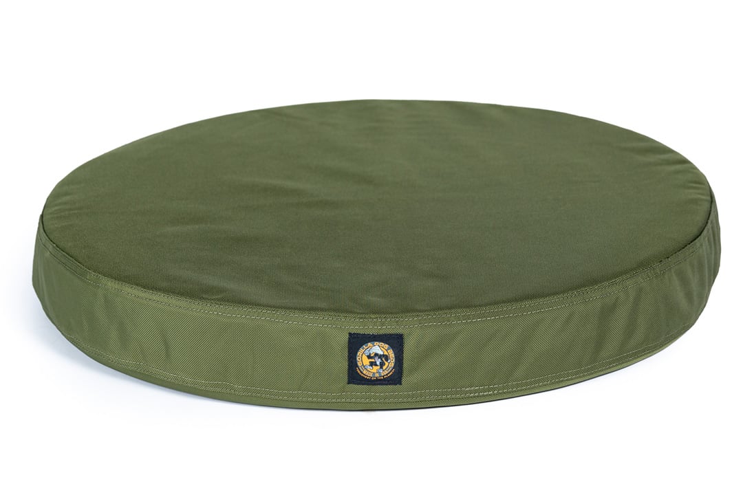 Solid Color Gorilla Ballistic Round Orthopedic Dog Bed Replacement ...