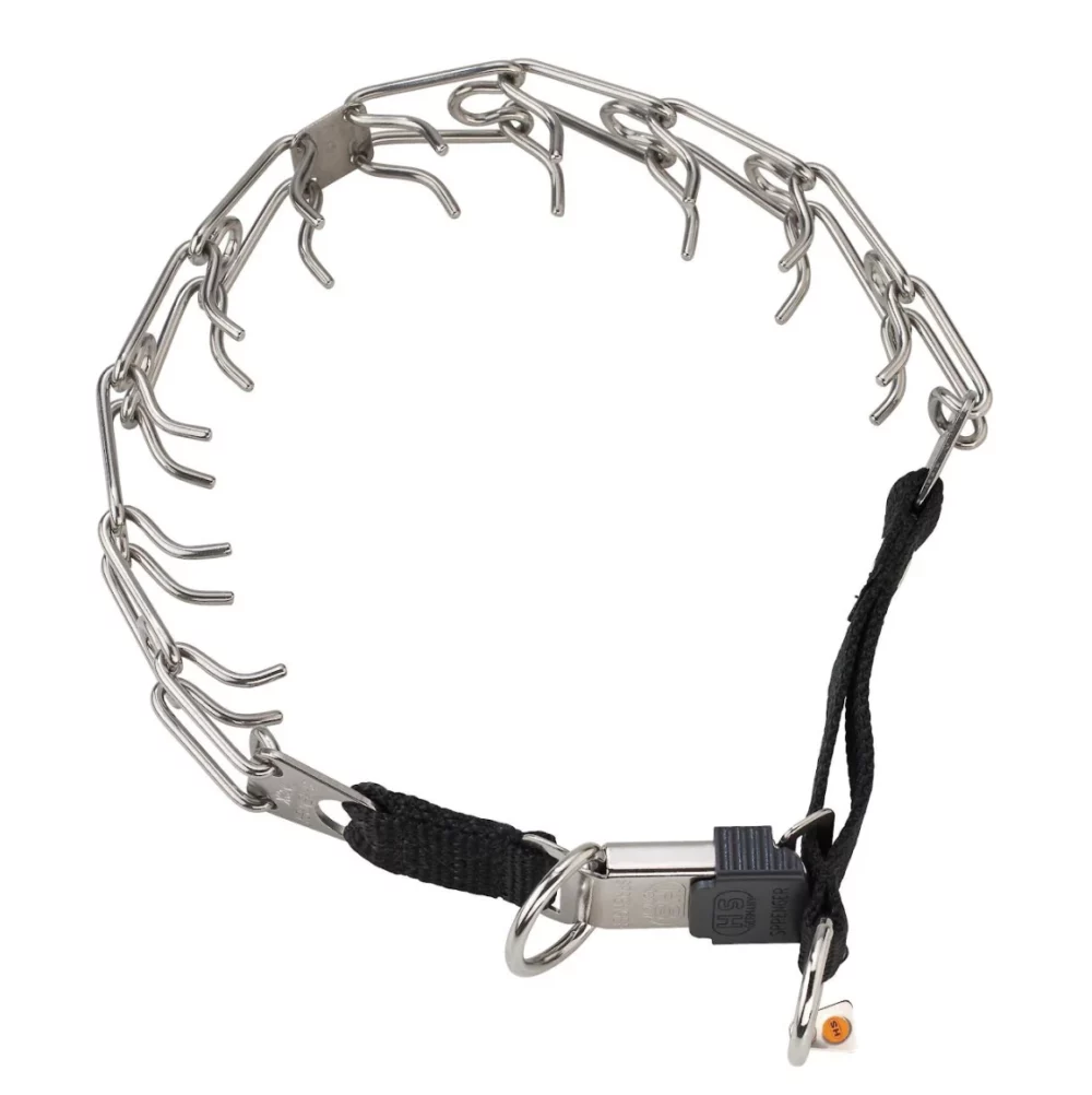 Herm Sprenger ClickLock Training Collar with Center-Plate