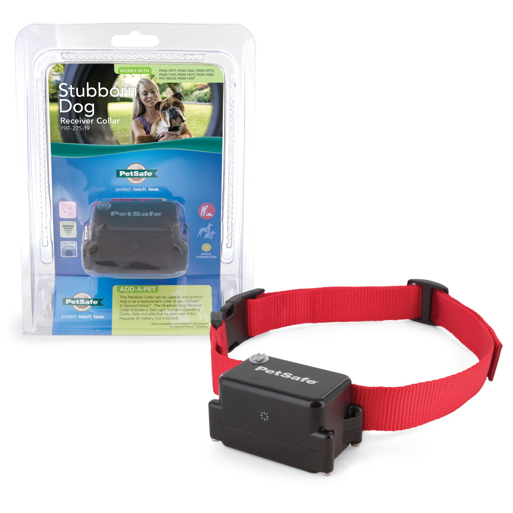 SPORTDOG Compatible Large Dog Fence Collar Receiver PRF-275 Dogs 30 lbs & up 