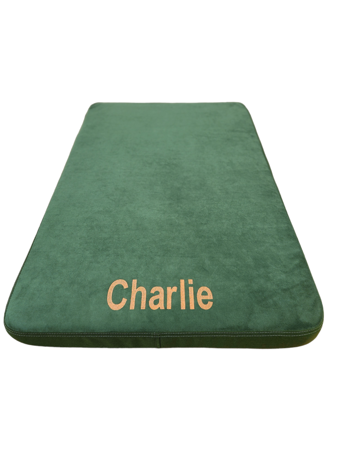 Image showcasing Ultra Vel Tough Orthopedic Dog Crate Pad™ - Chew Proof Dog Beds