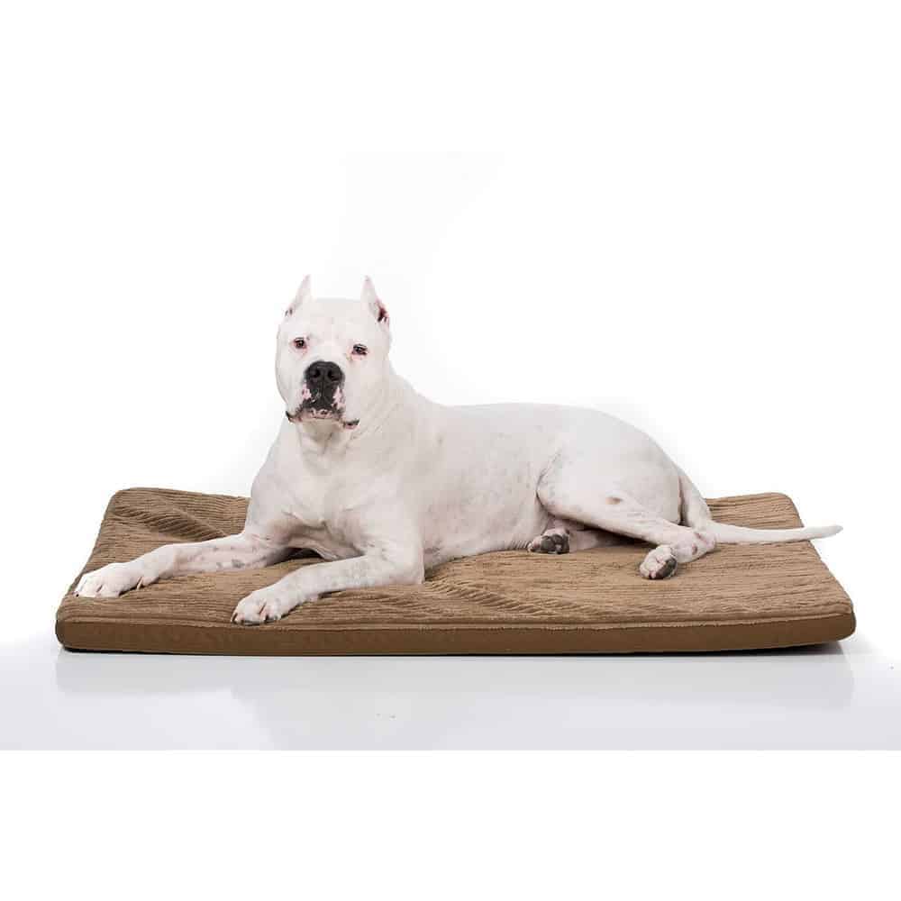Plush Pup Tough Orthopedic Dog Crate Pad XL™ - Chew Proof Dog Beds