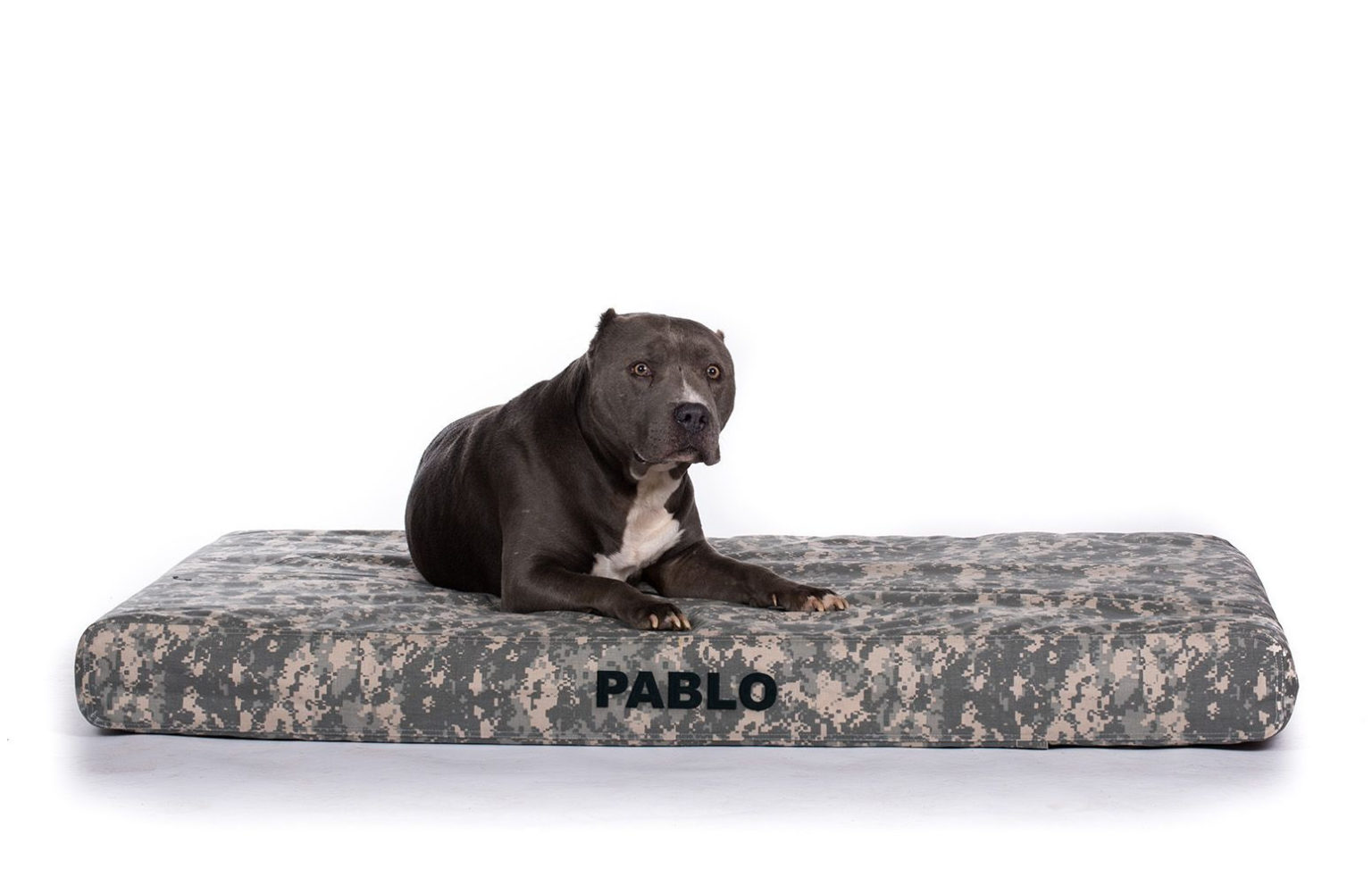 Cordura Tough Camo Orthopedic Dog Bed Rectangular Gorilla Dog Bed