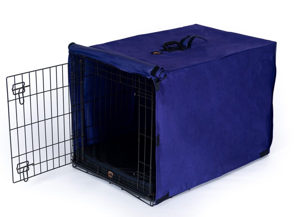 Gorilla Tough Dog Crate Cover™ | Gorilla Dog Beds - Heavy Duty Dog Crate Spray Cover