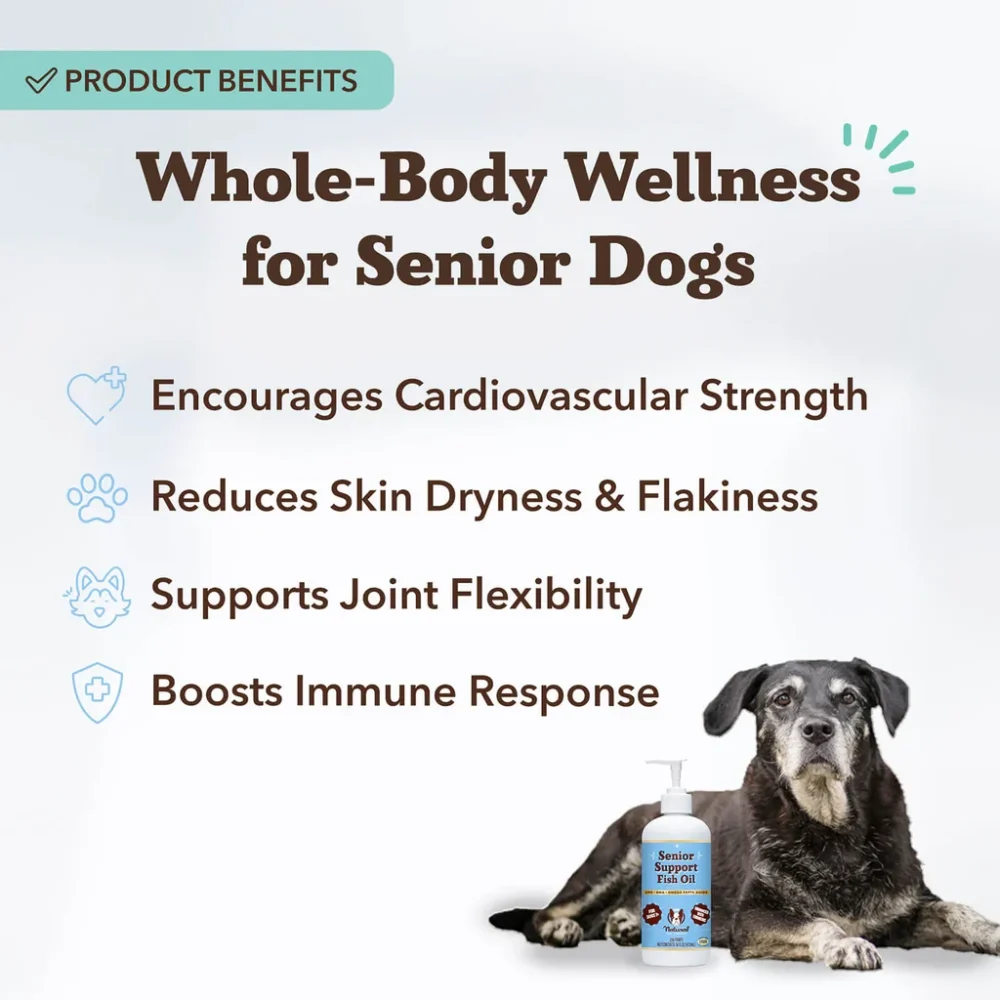 NEW! Senior Support Fish Oil - 16 oz - Image 4