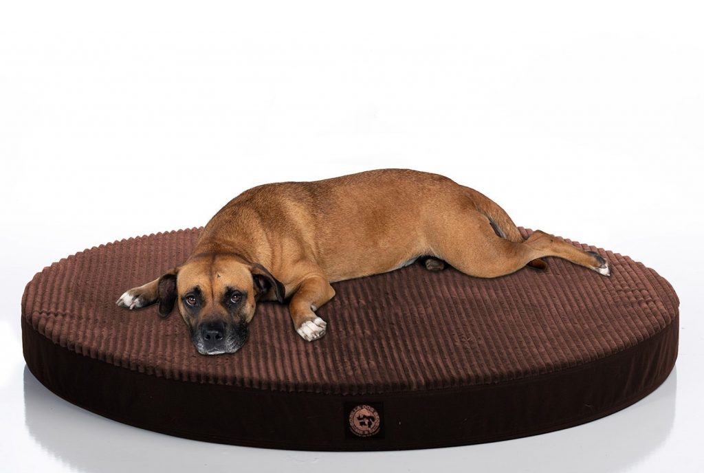 Plush Pup Tough Round Orthopedic Dog Bed Gorilla Dog Beds
